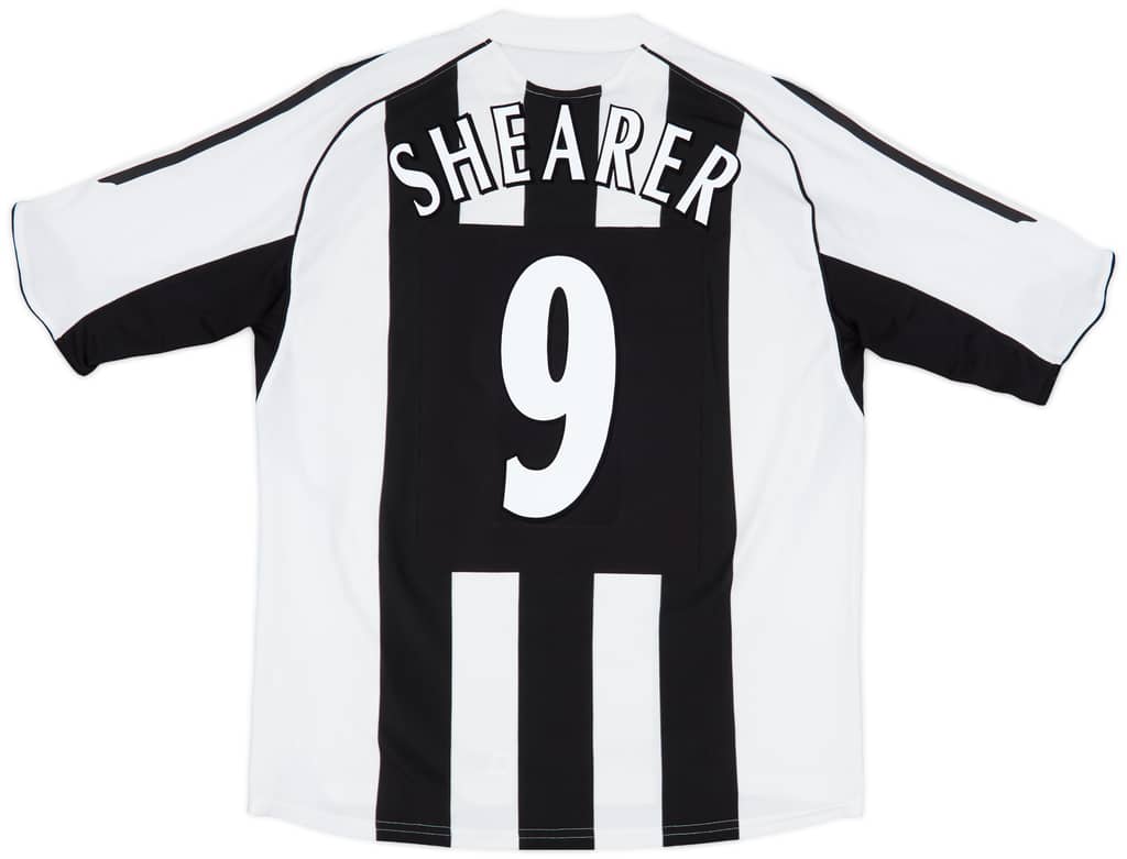 2005-07 Newcastle Home Shirt Shearer #9 - 10/10 - (L)