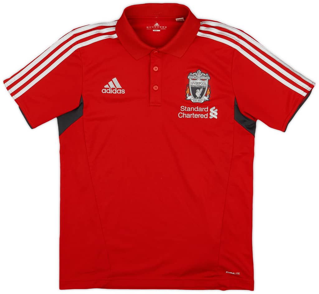 2011-12 Liverpool adidas Polo Shirt - 9/10 - (M)