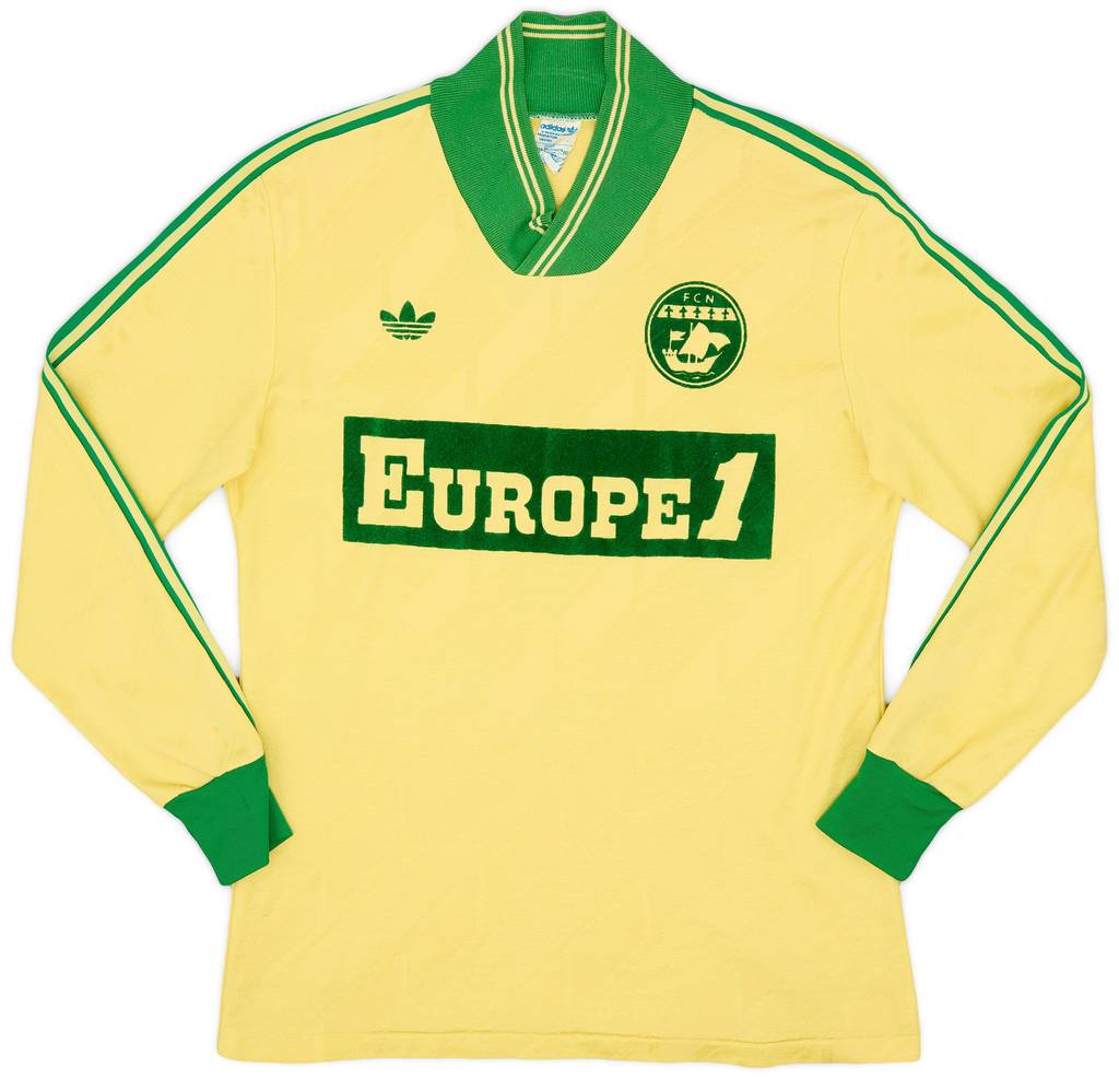 1987-88 Nantes Home L/S Shirt - 9/10 - (S)