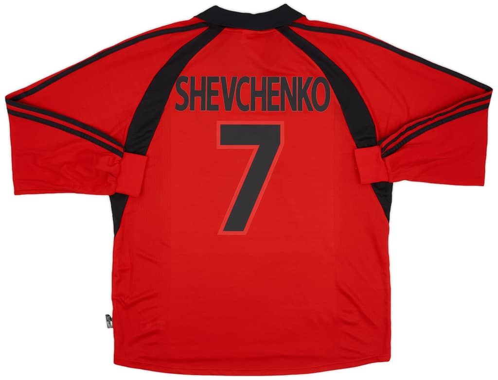 2001-02 AC Milan Third L/S Shirt Shevchenko #7 (XL)