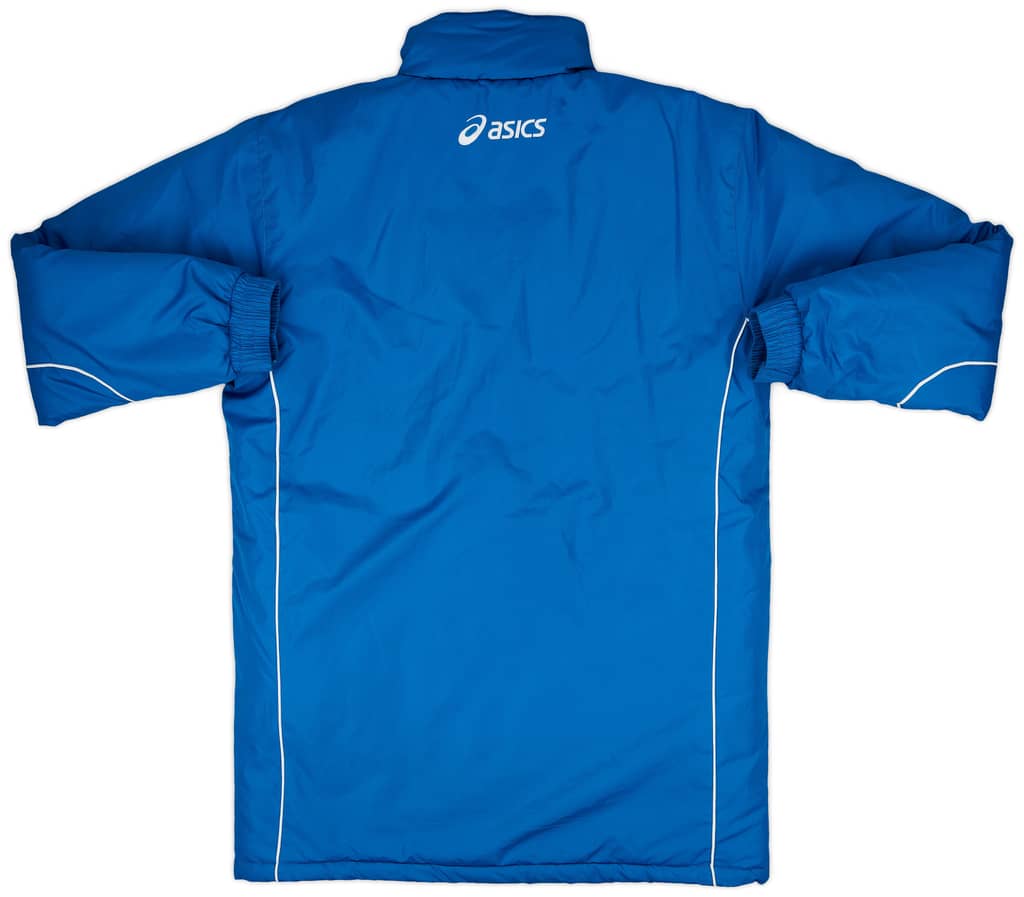 2000-01 SPAL Asics Padded Bench Coat - 4/10 - (L)
