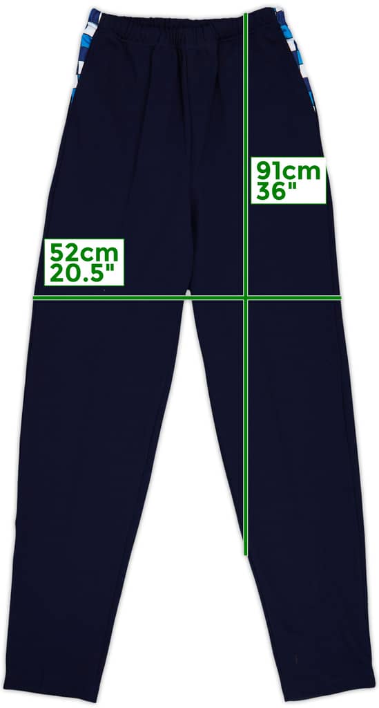 1990 Italy Diadora Track Pants/Bottoms - 7/10 - (S)