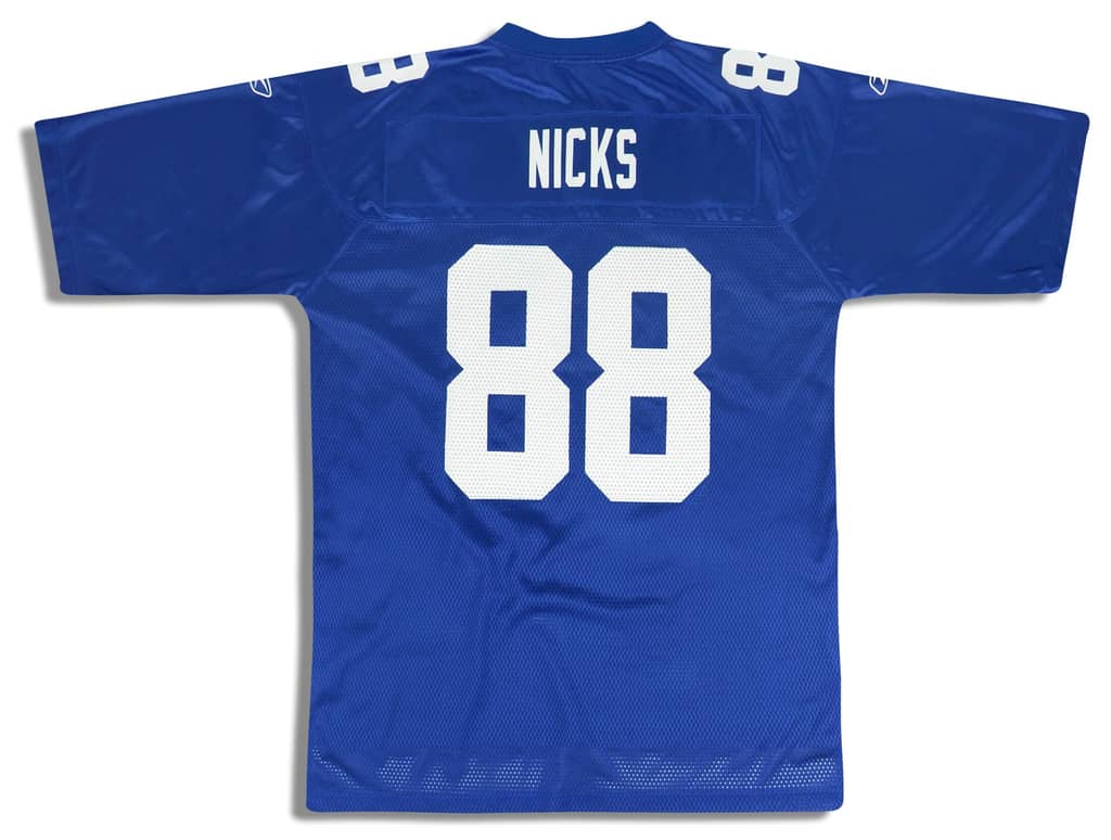 2009 New York Giants Nicks #88 Reebok On Field Jersey (Home) L