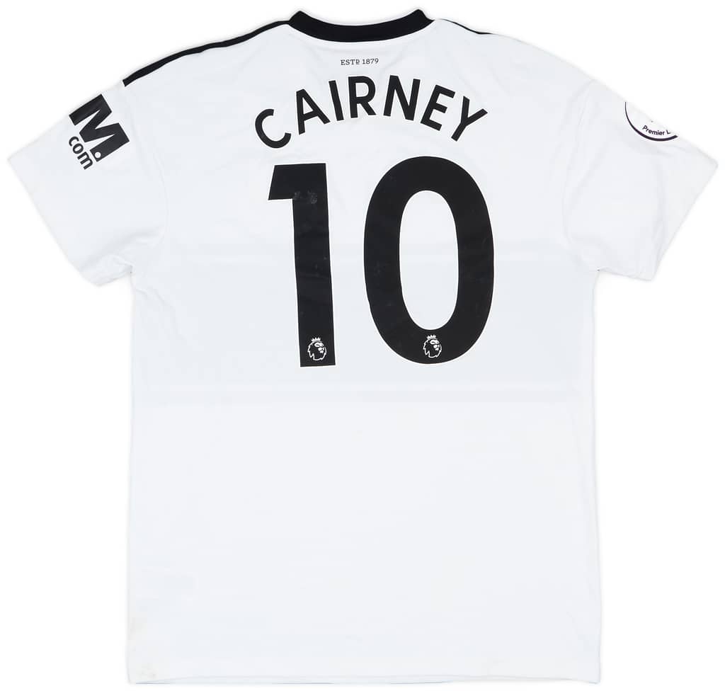 2018-19 Fulham Match Issue Home Shirt Cairney #10