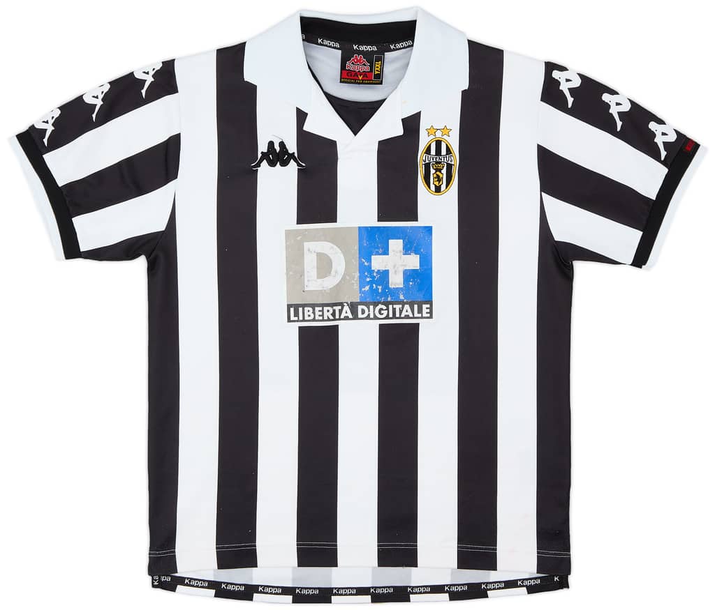 1999-00 Juventus Home Shirt - 5/10 - (YXXL)