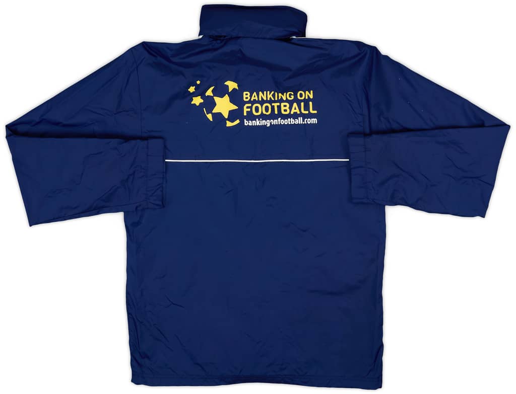 2014-15 Melbourne Victory adidas Hooded Rain Jacket - 7/10 - (S)
