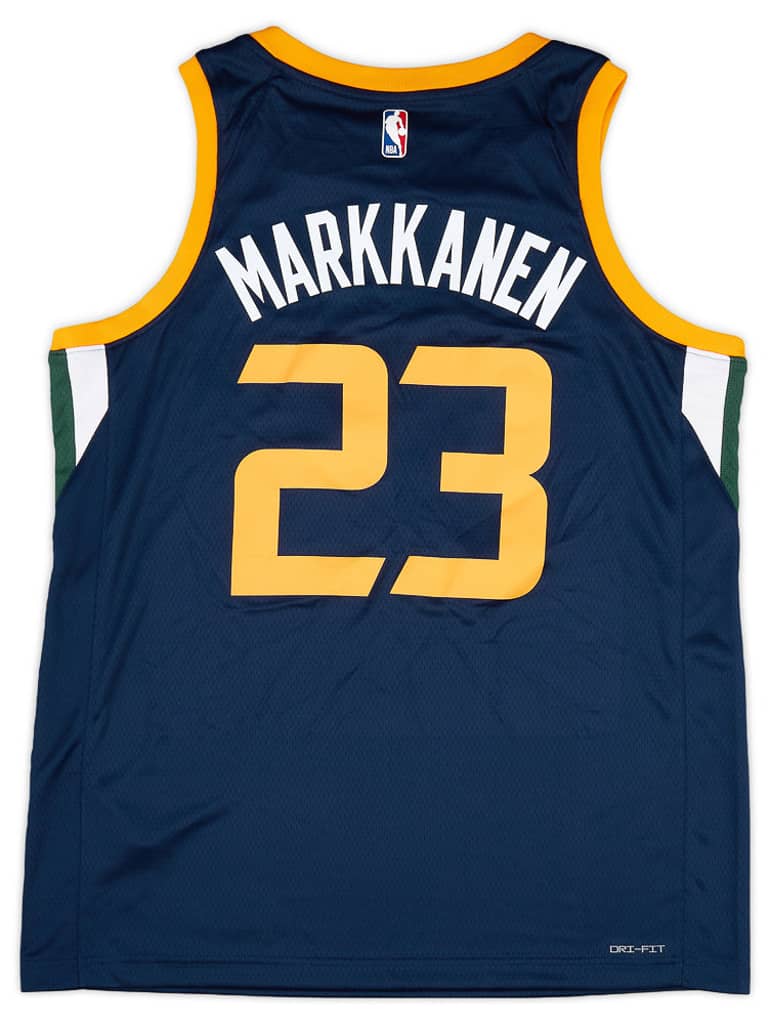 2022 Utah Jazz Markkanen #23 Nike Swingman Jersey (Away) L - W/Tags