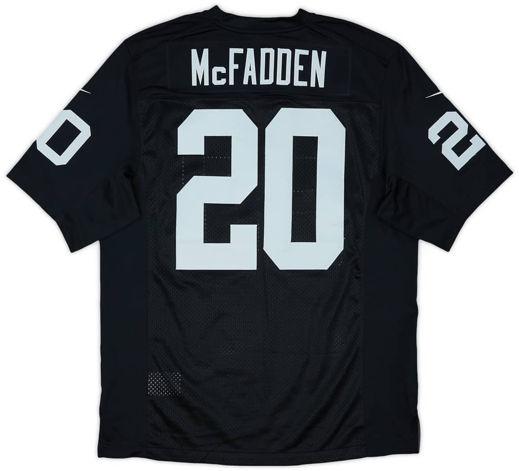 2012-14 Oakland Raiders McFadden #20 Nike Premier Home Jersey - 8/10 - (M)