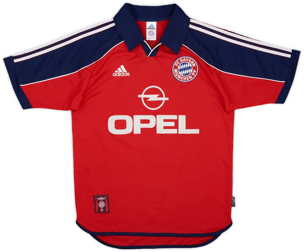 1999-01 Bayern Munich Home Shirt Sergio #13 - 8/10 - (S)