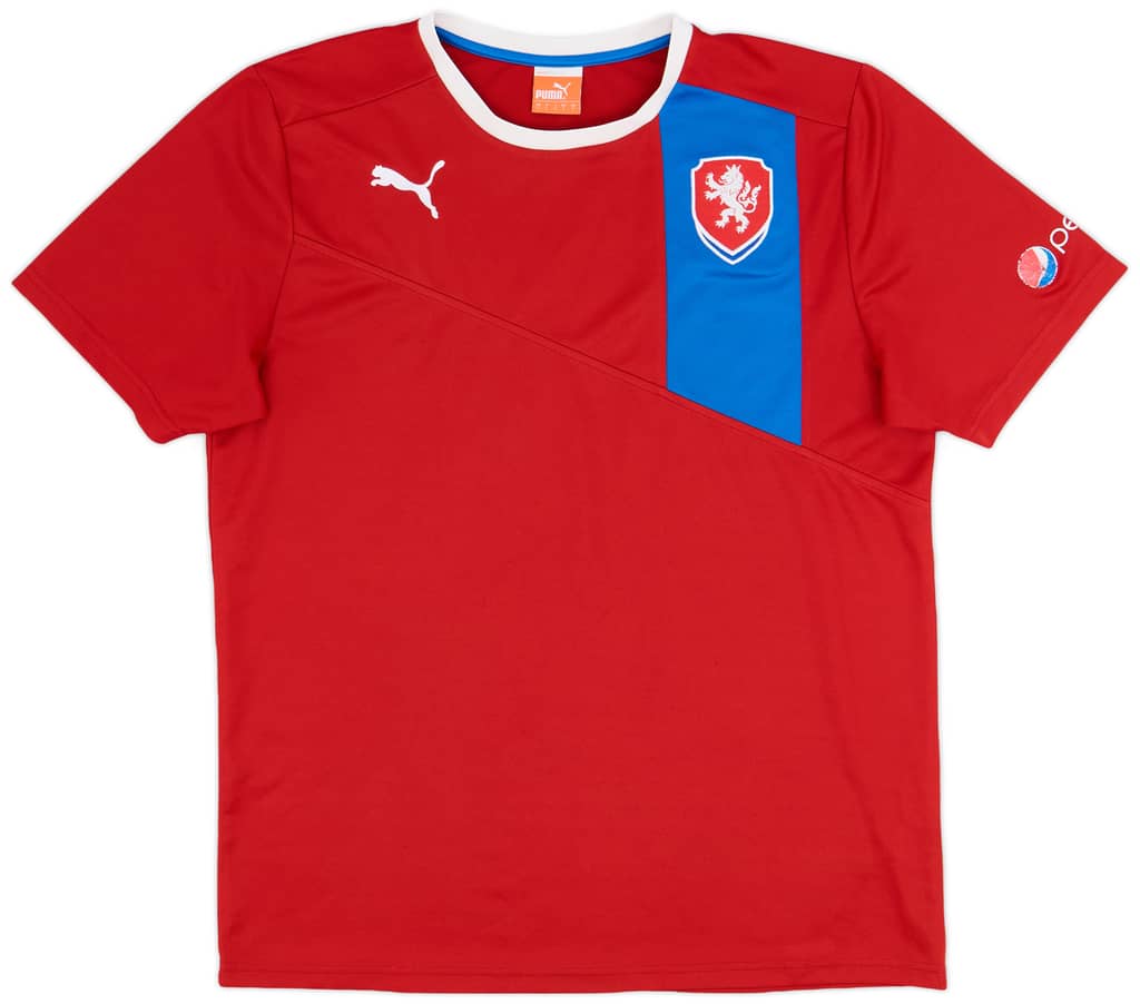 2012-14 Czech Republic Home/Training Shirt - 8/10 - (L)