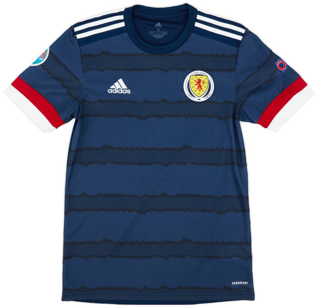 2020-22 Scotland Home Shirt - 8/10 - (S)