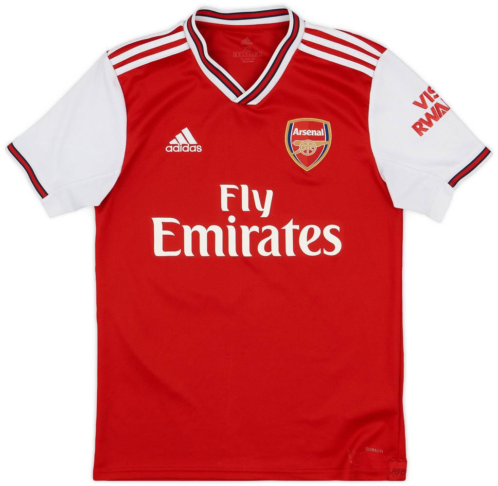 2019-20 Arsenal Home Shirt Saka #77 - 9/10 - (XS)