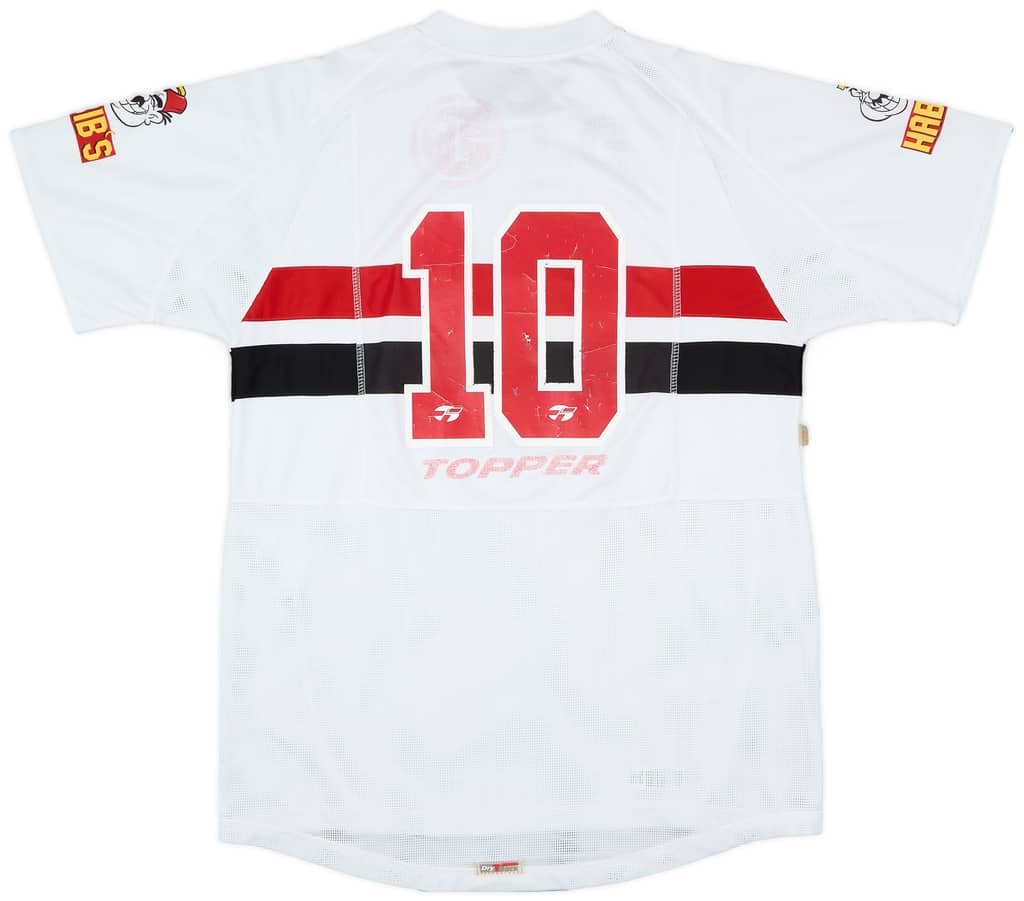 2005 Sao Paulo Home Shirt #10 - 4/10 - (M)