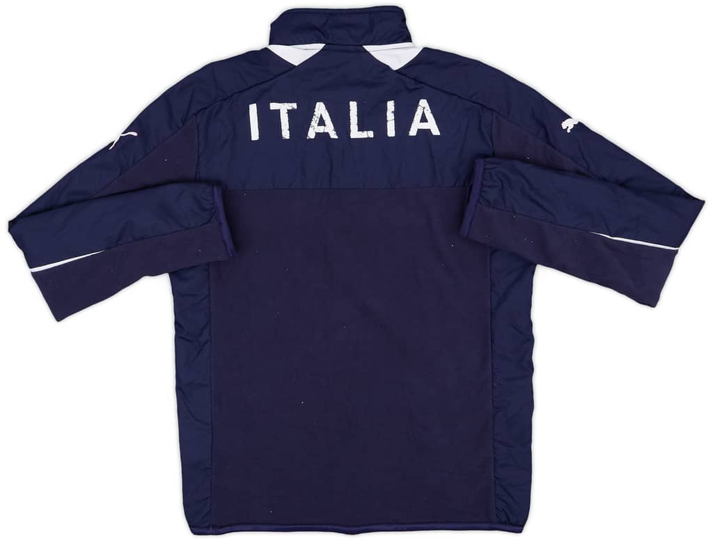 2012-13 Italy Puma 1/4 Zip Fleece Top - 6/10 - (S)