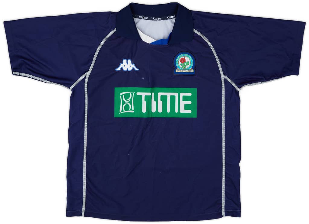 2001-02 Blackburn Rovers Away Shirt - 7/10 - (XL.Boys)