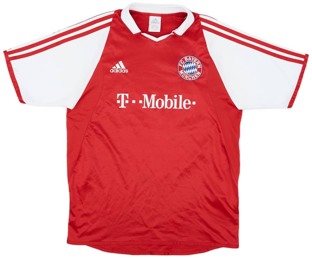 2003-04 Bayern Munich Home Shirt - 8/10 - (XL.Boys)