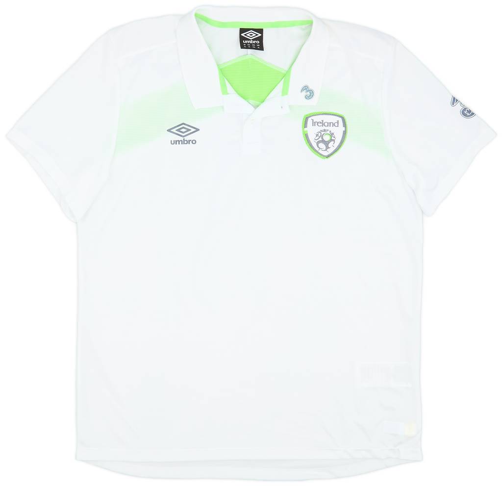 2016-17 Ireland Umbro Polo Shirt - 9/10 - (XL)