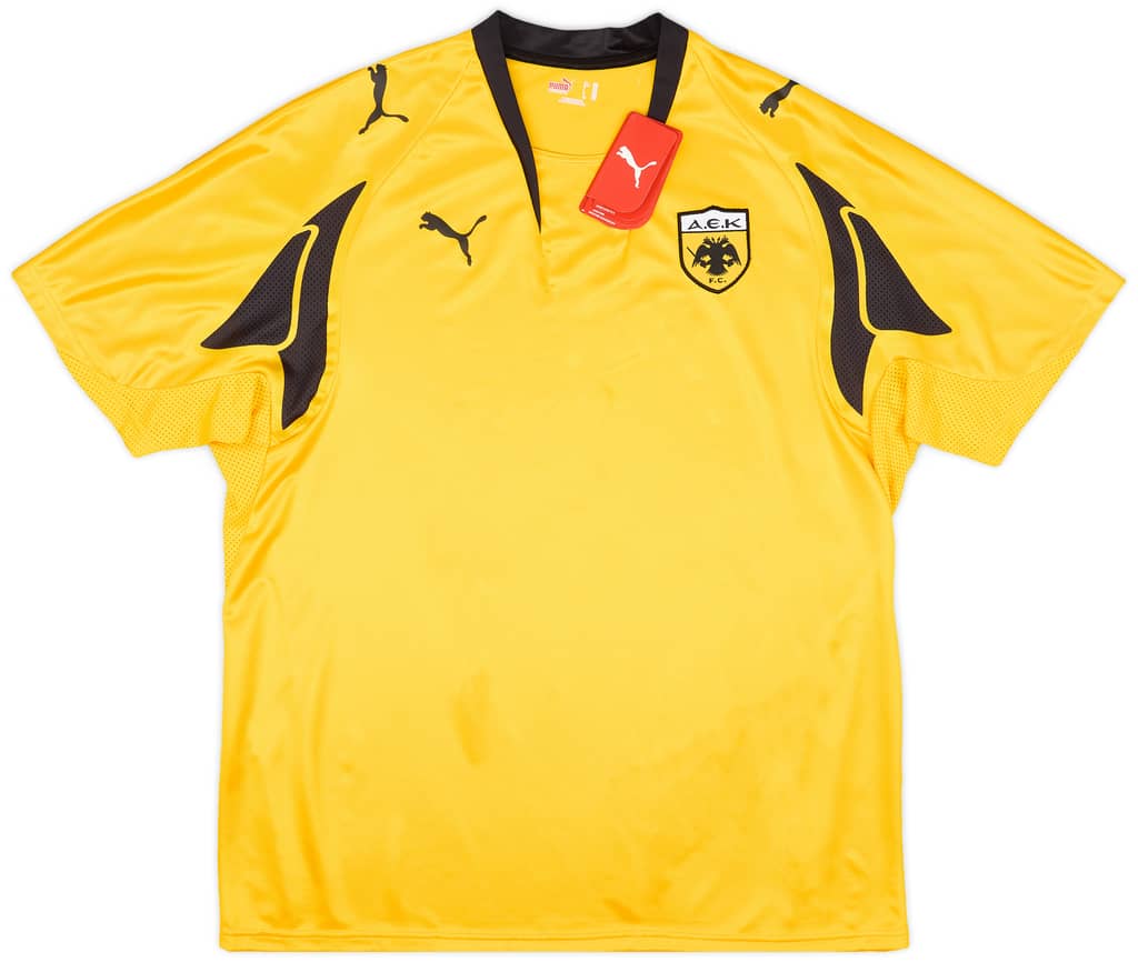 2007-08 AEK Athens Home Shirt (XXL)