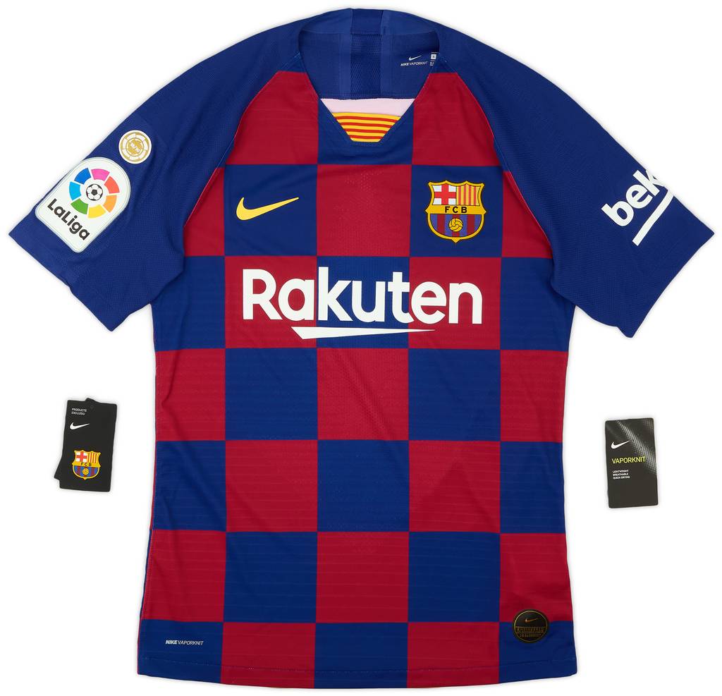 2019-20 Barcelona Authentic Home Shirt Messi #10 (S)