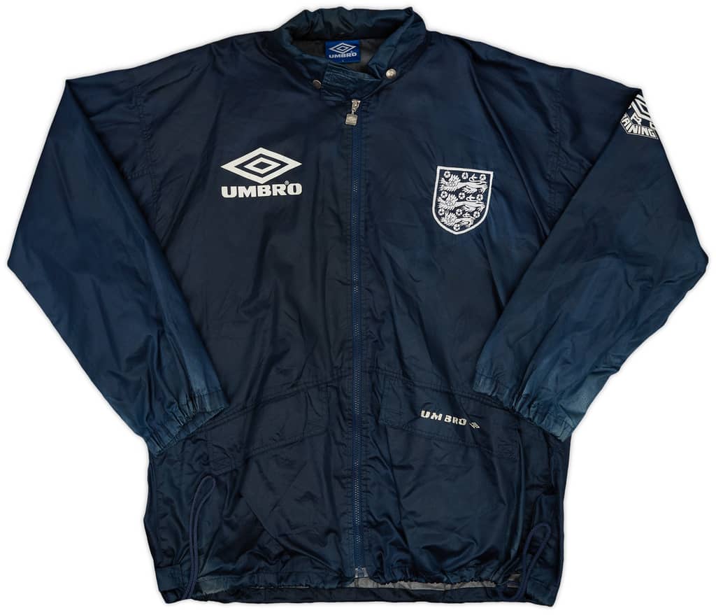 1996-98 England Umbro Track Jacket - 6/10 - (L)