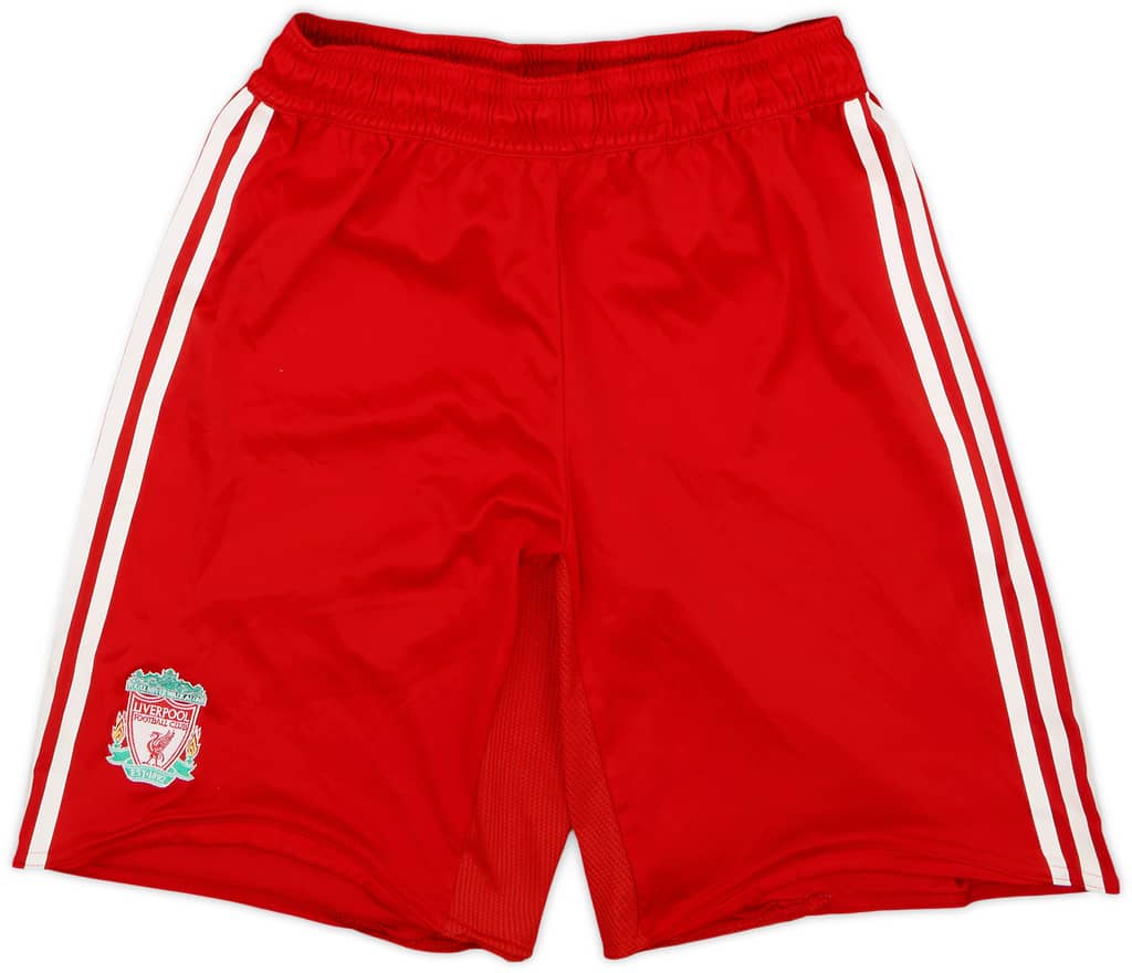 2008-10 Liverpool Authentic Home Shorts - 6/10 - (S)