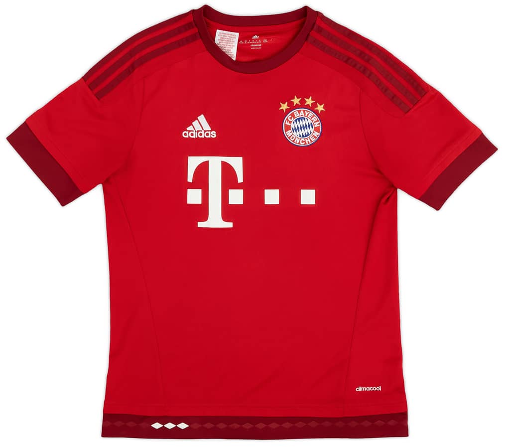 2015-16 Bayern Munich Home Shirt - 8/10 - (XL.Boys)