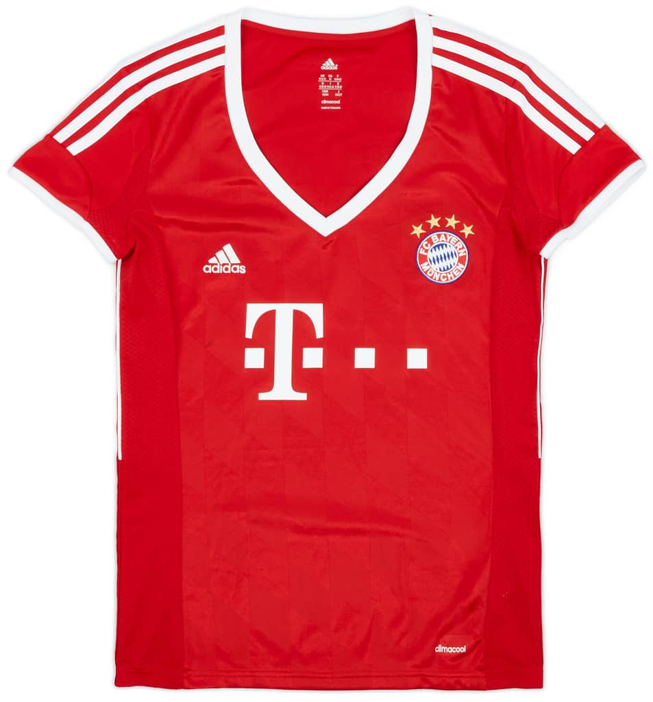 2013-14 Bayern Munich Home Shirt Badstuber #28 - 9/10 - (Women's M)