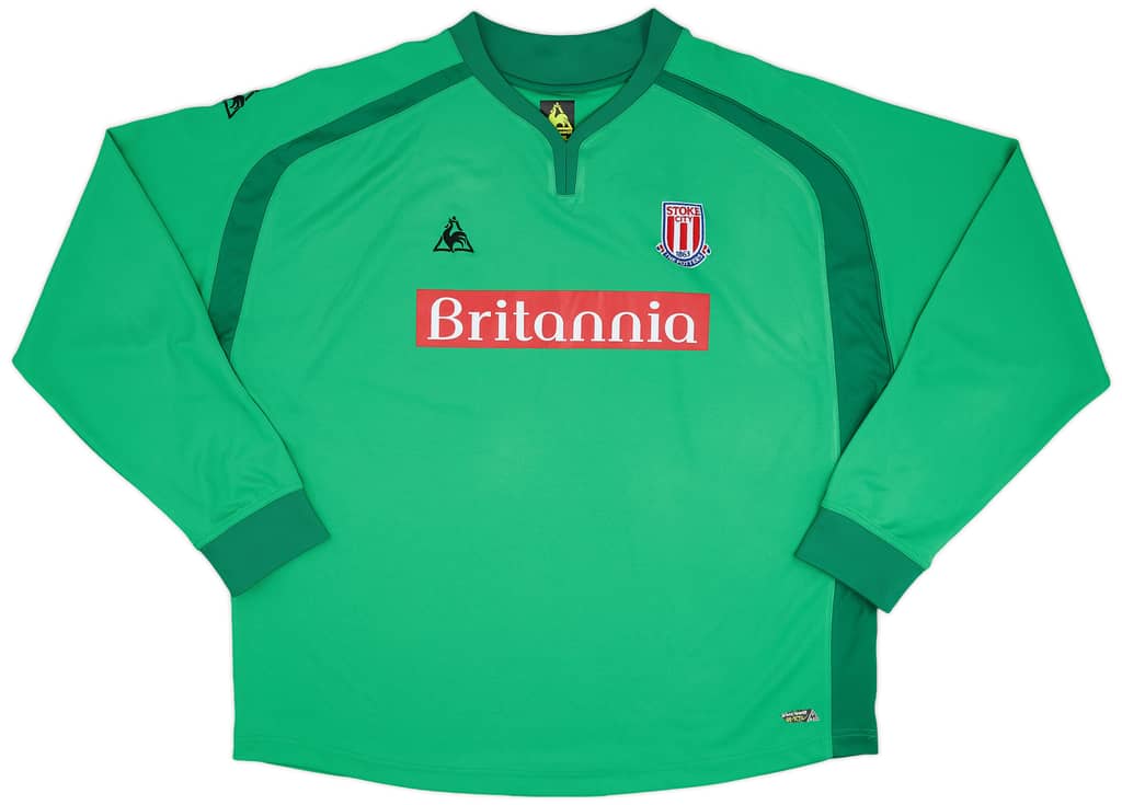 2009-10 Stoke City GK Shirt - 8/10 - (XXL)