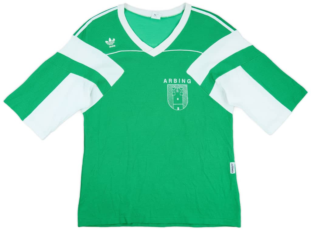 1980s adidas Template Shirt Huber J. #27 - 6/10 - (L)