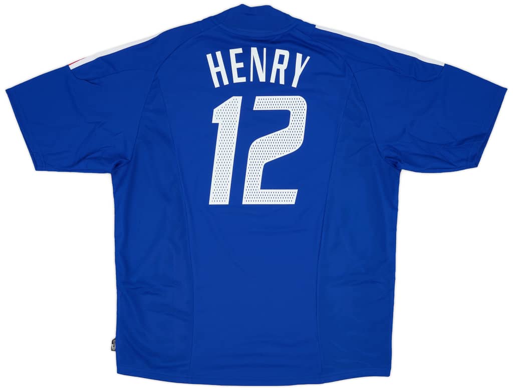 2002-04 France Home Shirt Henry #12 (XL)