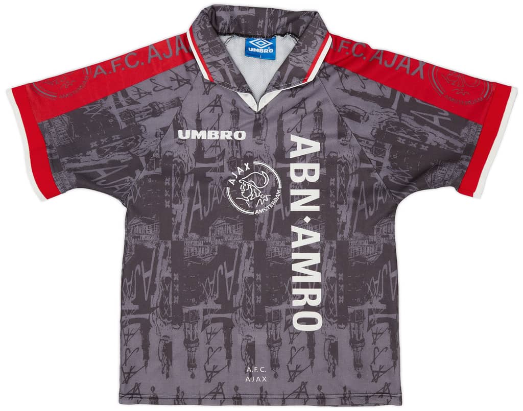 1996-97 Ajax Away Shirt - 8/10 - (S.Boys)
