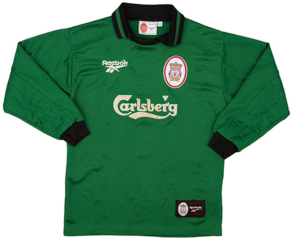 1996-97 Liverpool GK Shirt - 5/10 - (M.Boys)