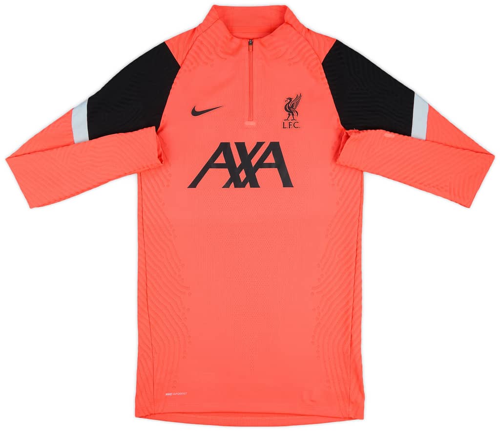 2020-21 Liverpool Nike Vaporknit 1/4 Zip Training Top - 8/10 - (S)