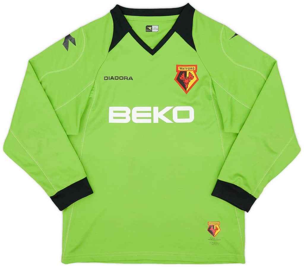2008-09 Watford GK Shirt - 7/10 - (M.Boys)