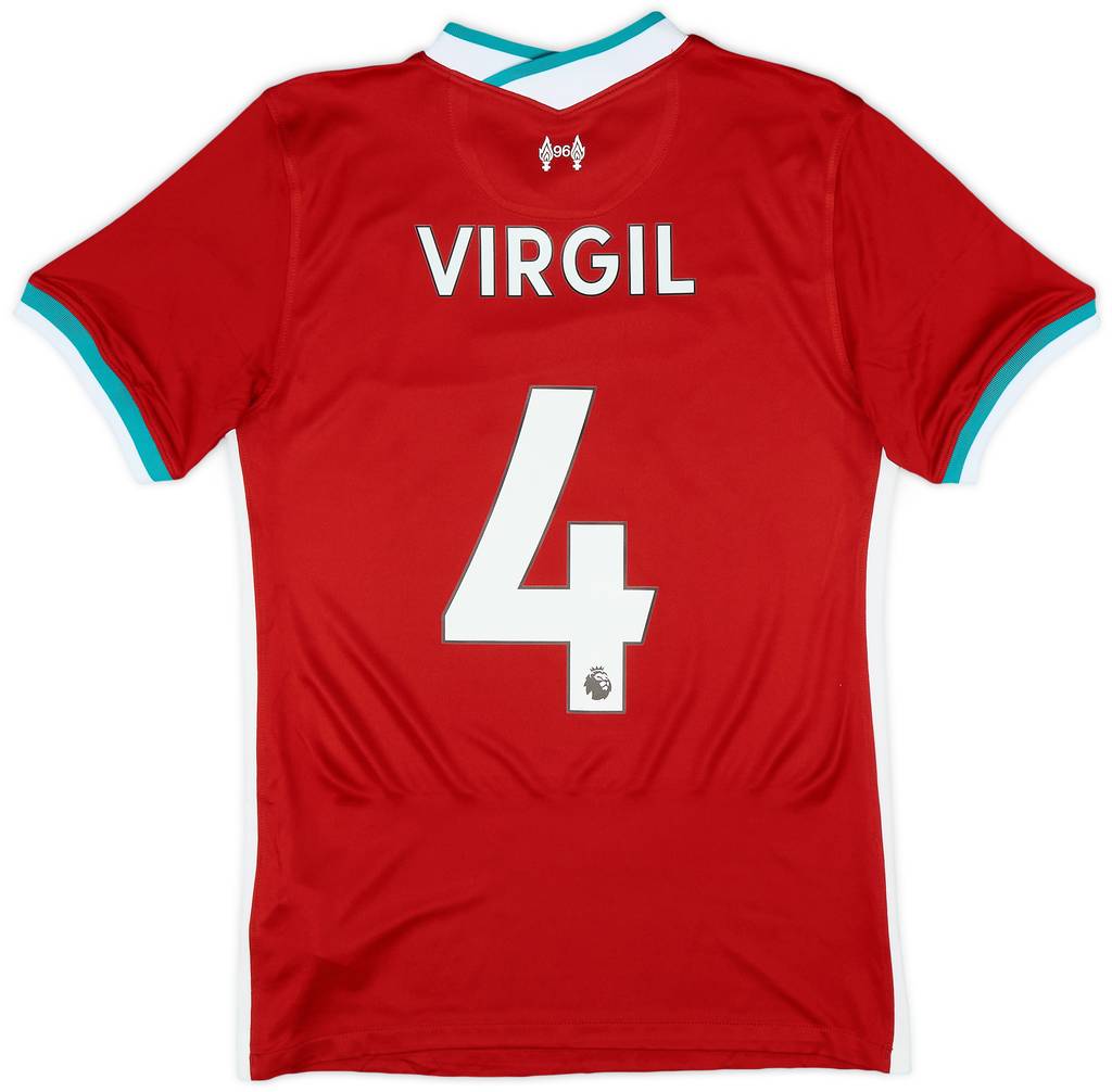 2020-21 Liverpool Home Shirt Virgil #4 (S)