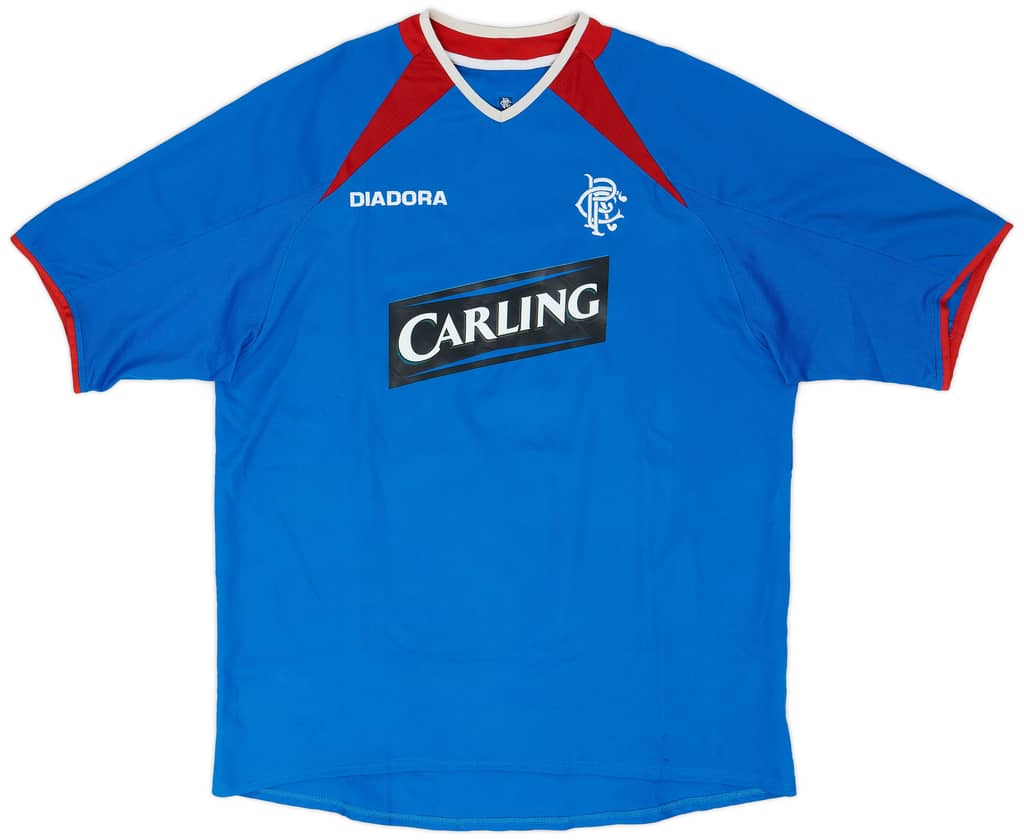 2003-05 Rangers Home Shirt - 8/10 - (L)