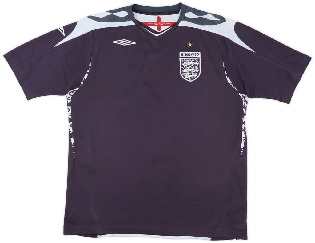2008-10 England S/S GK Shirt - 8/10 - (XL)