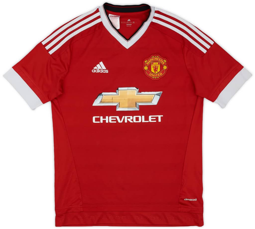 2015-16 Manchester United Home Shirt - 6/10 - (XL.Boys)