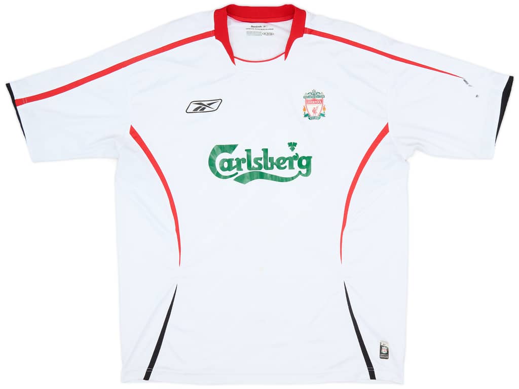2005-06 Liverpool Away Shirt Gerrard #8 - 6/10 - (XL)