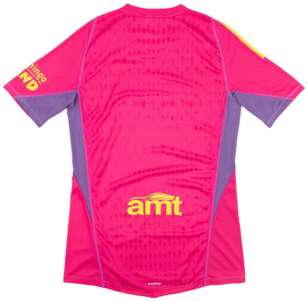 2023-24 Leeds United Player Issue GK Away S/S Shirt