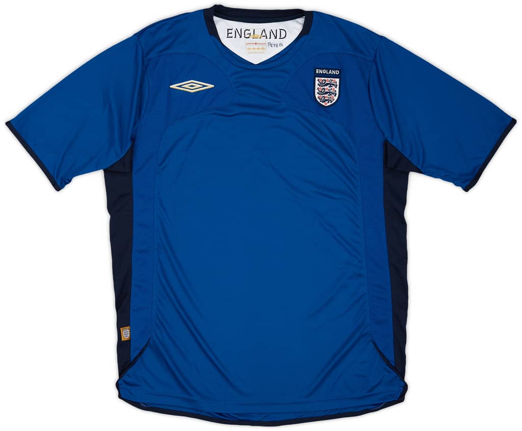 2006-07 England Umbro Training Shirt - 9/10 - (L)