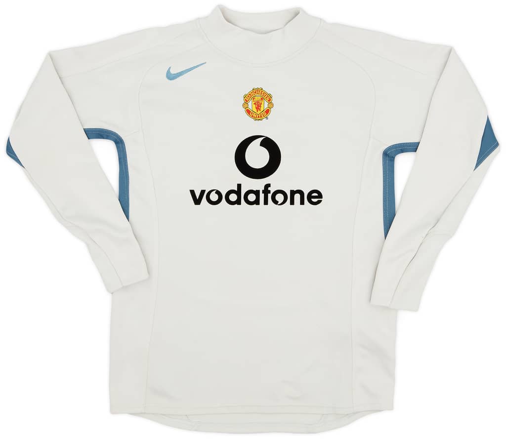 2004-05 Manchester United GK Shirt - 8/10 - (L.Boys)