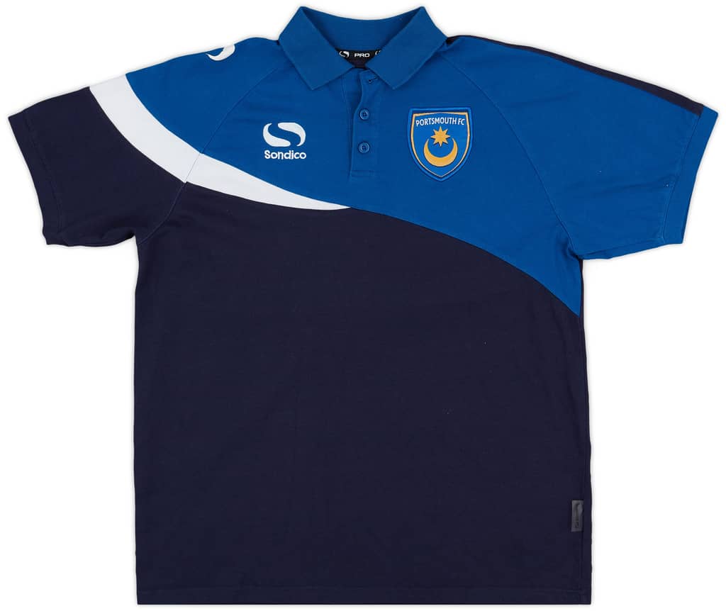 2013-14 Portsmouth Sondico Polo Shirt - 8/10 - (L)