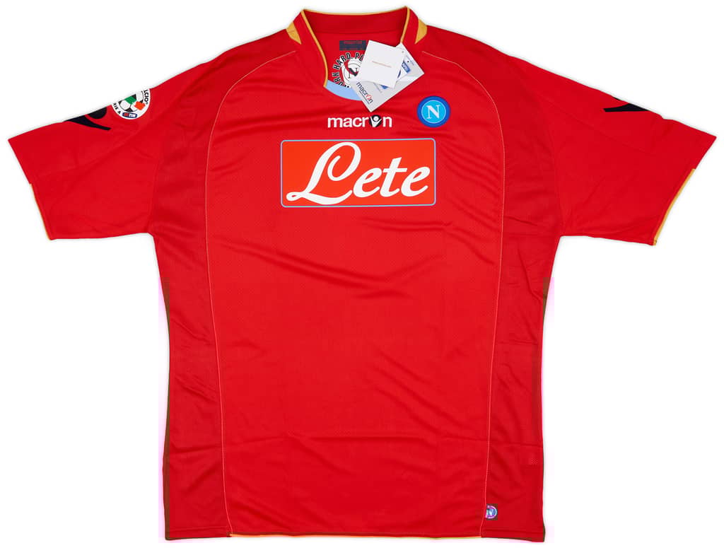 2009-10 Napoli Third Shirt Lavezzi #7 (XXL)