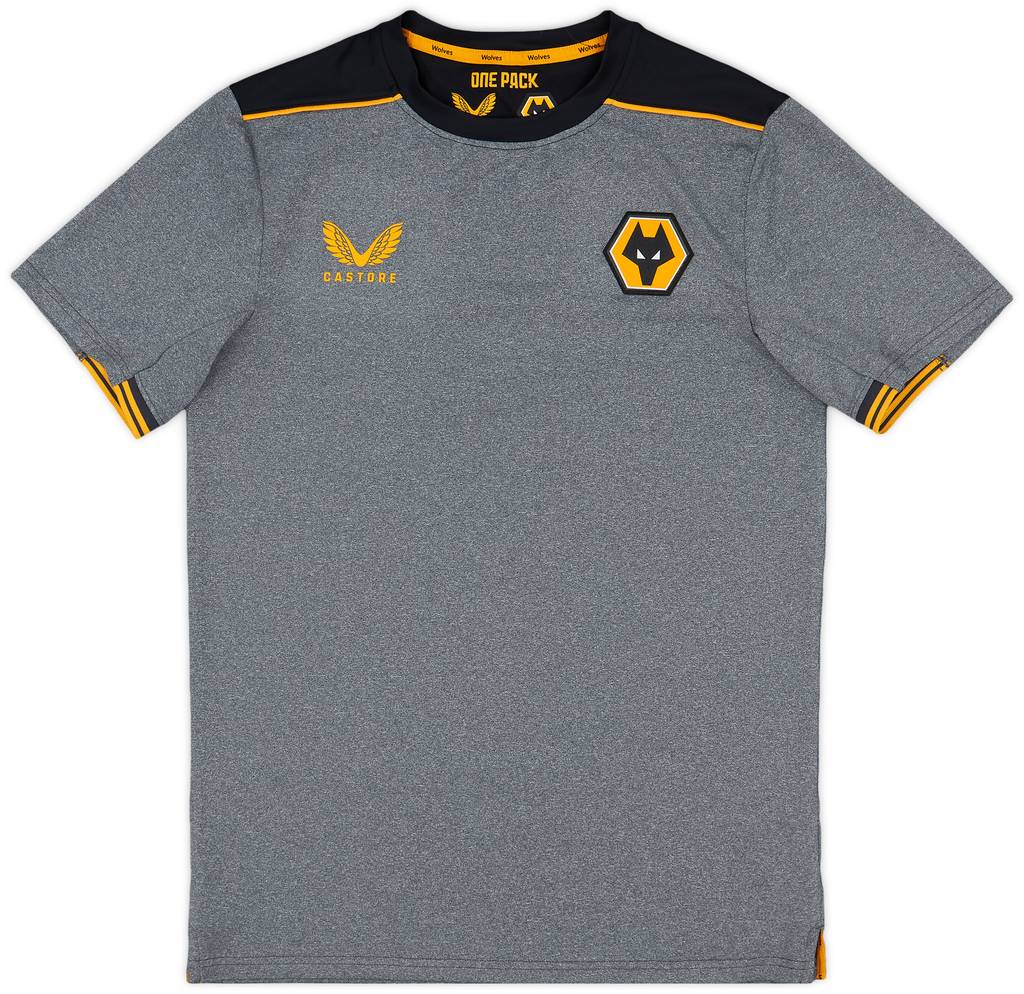 2021-22 Wolves Castore Training Shirt - 9/10 - (XS)