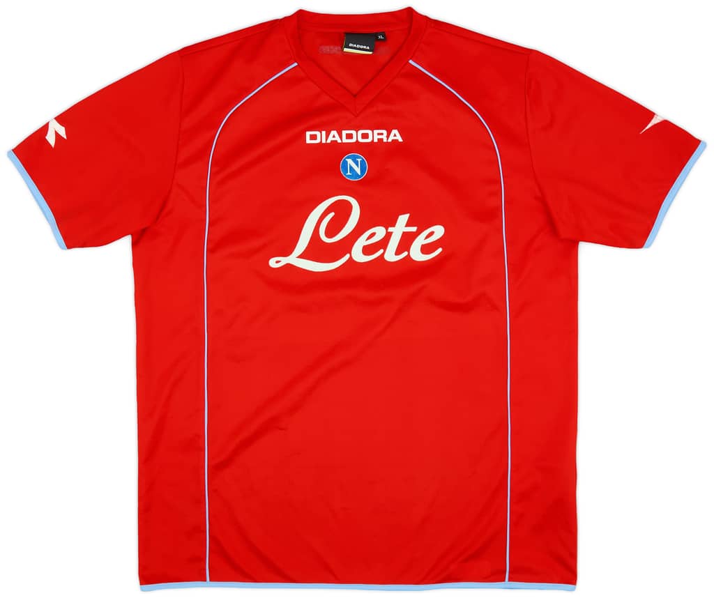 2006-07 Napoli Third Shirt - 7/10 - (XL)