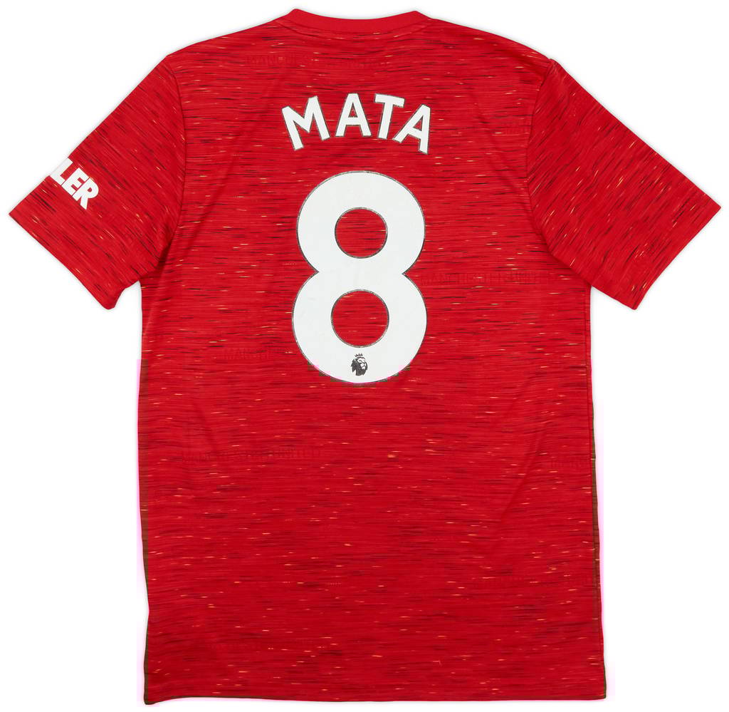 2020-21 Manchester United Home Shirt Mata #8 - 5/10 - (M)