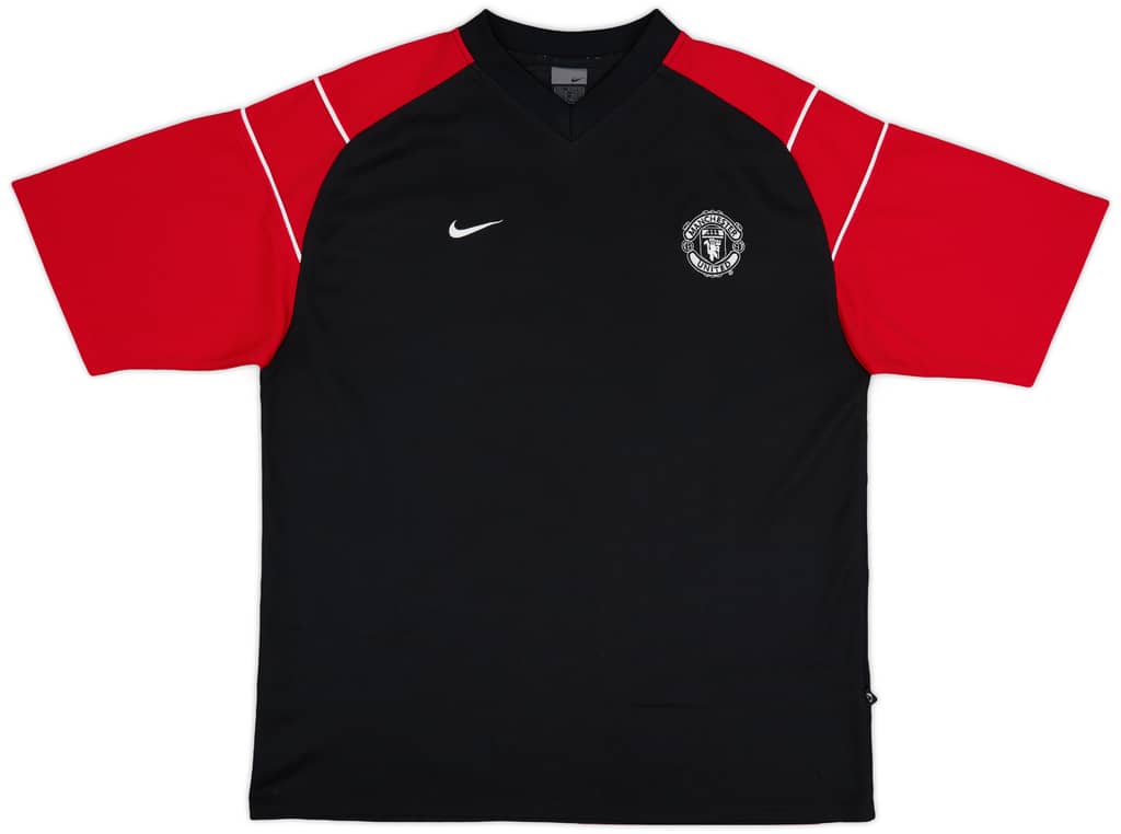 2003-04 Manchester United Nike Training Shirt - 10/10 - (L)