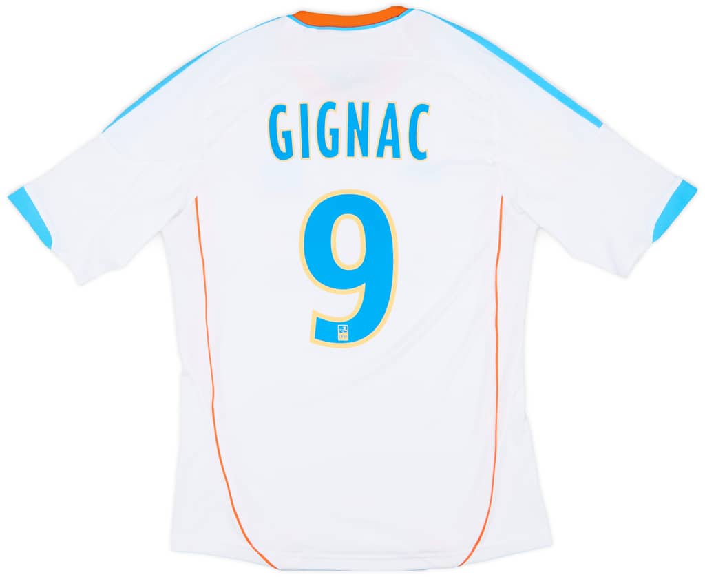2012-13 Olympique Marseille Home Shirt Gignac #9 - 8/10 - (S)