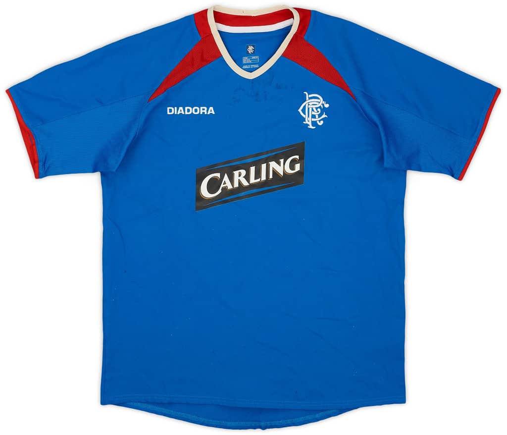 2003-05 Rangers Home Shirt - 7/10 - (Y)